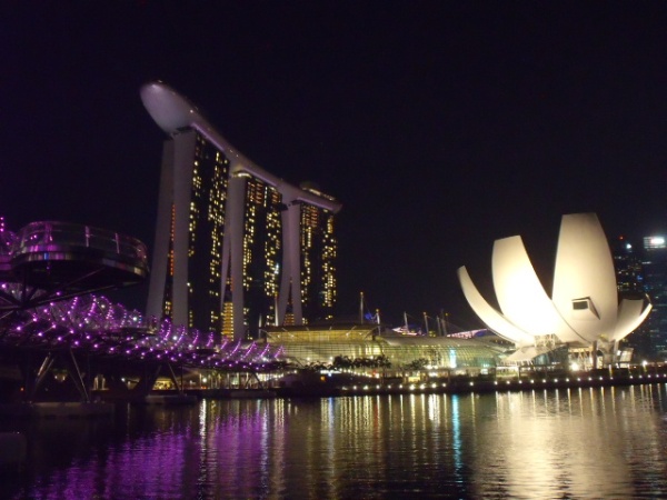 the Marina Bay Sands integrated resort complex, Singapore